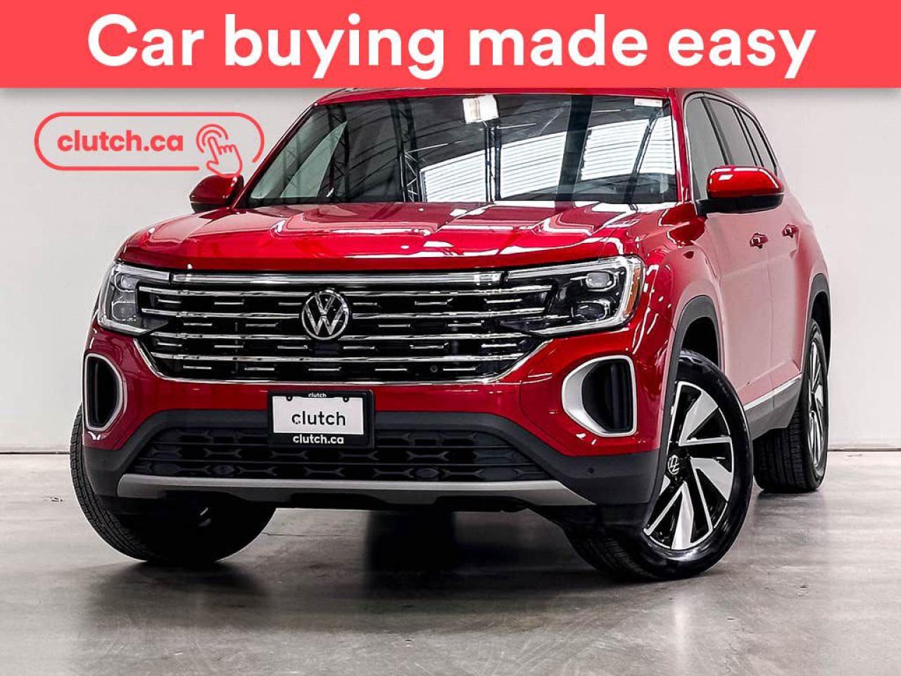 Used 2024 Volkswagen Atlas Highline AWD w/ Apple CarPlay, Heated Front Seats, Rearview Cam for sale in Toronto, ON