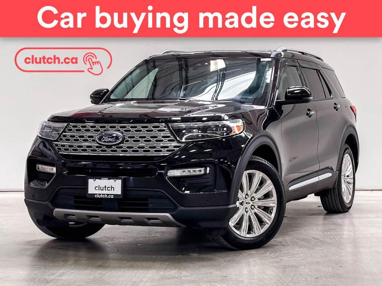 Used 2020 Ford Explorer Limited 4WD w/ Apple CarPlay, Heated Front Seats, Rearview Cam for sale in Toronto, ON