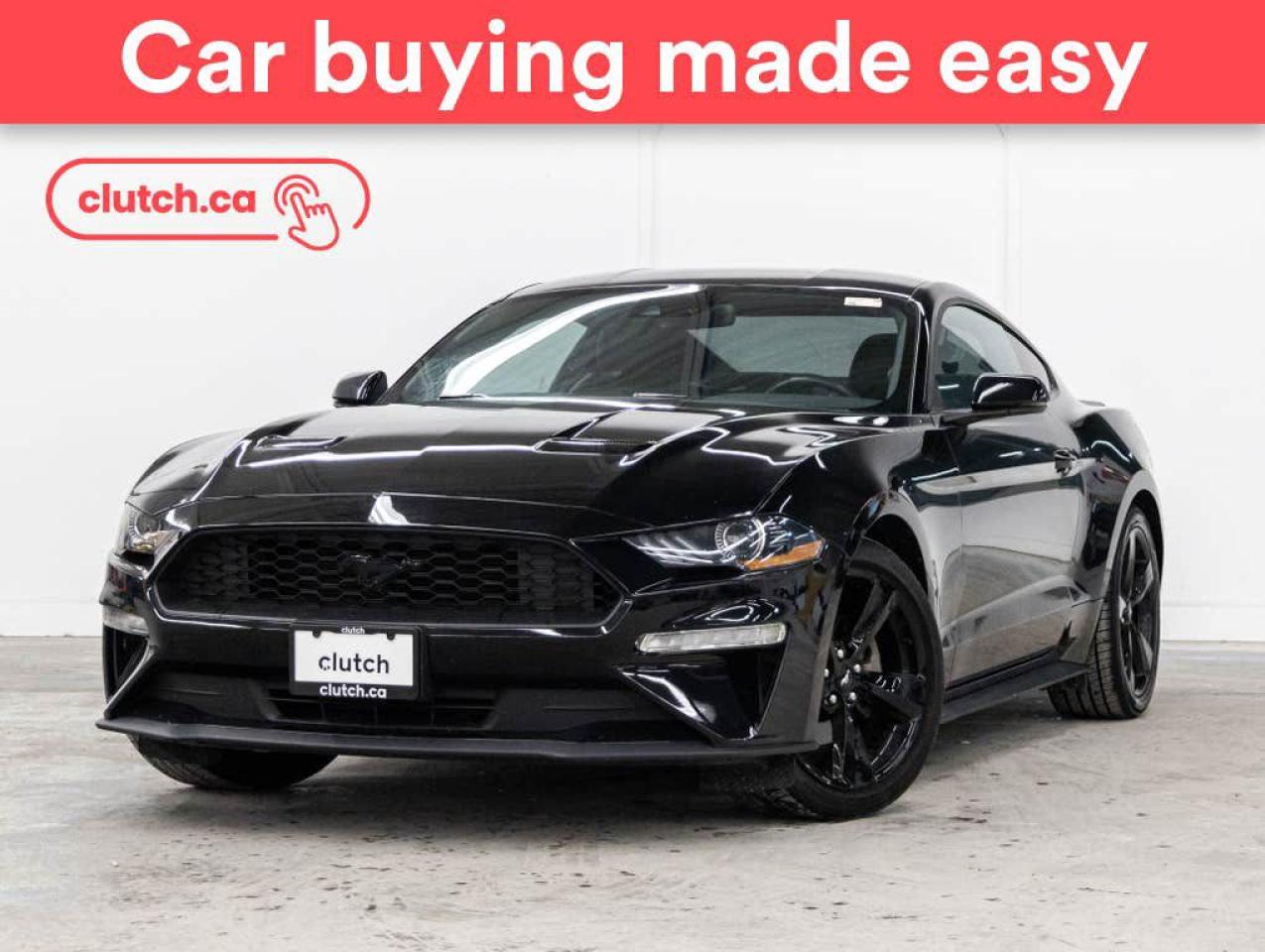 Used 2023 Ford Mustang EcoBoost Premium w/ Apple CarPlay, Rearview Cam, Nav for sale in Toronto, ON