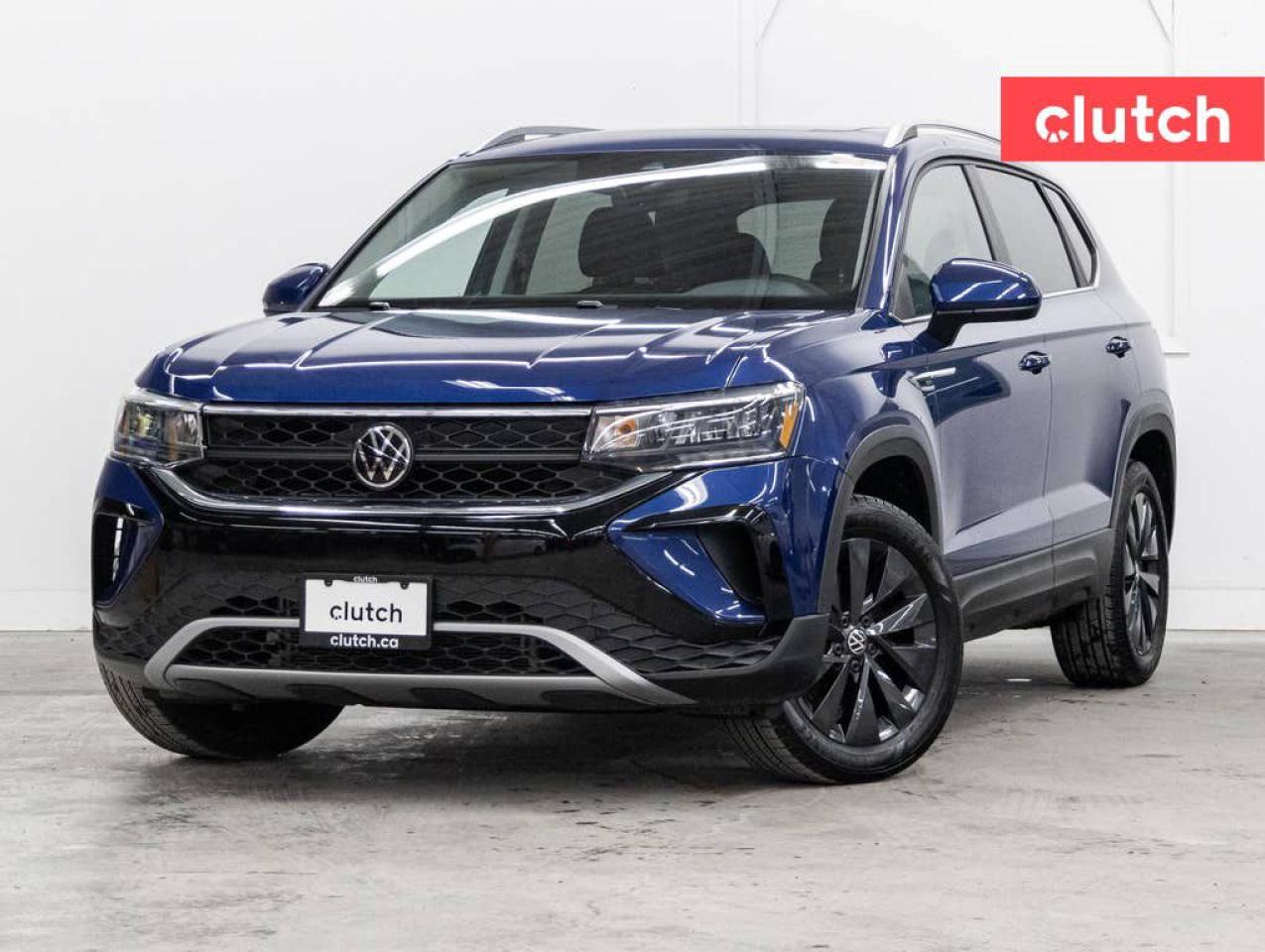 Used 2023 Volkswagen Taos Comfortline w/ Sunroof Pkg w/ Apple CarPlay & Android Auto, Rearview Cam, Dual Zone A/C for sale in Toronto, ON