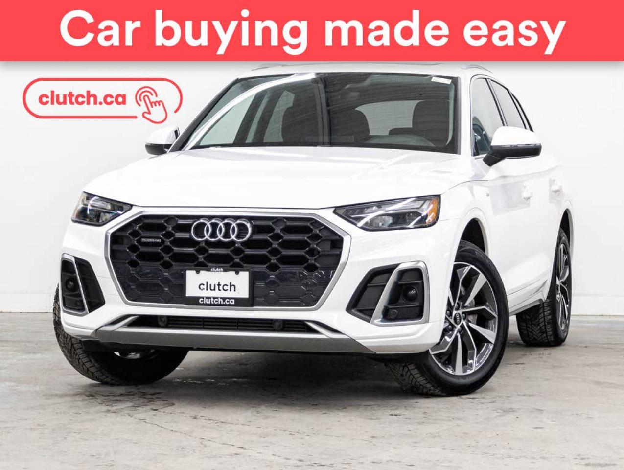 Used 2021 Audi Q5 45 Progressiv AWD w/ Apple CarPlay & Android Auto, Rearview Cam, Nav for sale in Toronto, ON