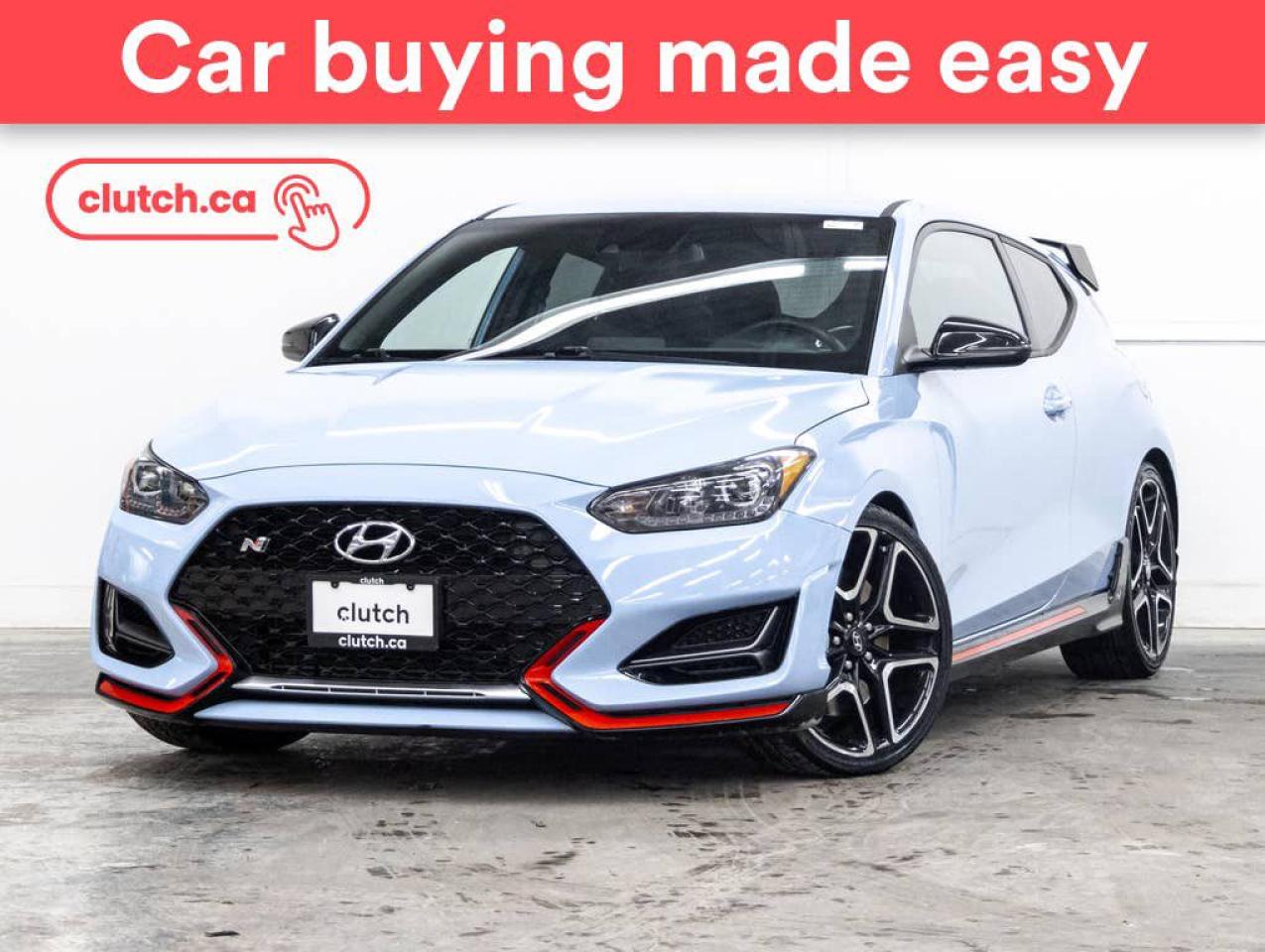 Used 2021 Hyundai Veloster N DCT w/ Apple CarPlay & Android Auto, Nav, Rearview Cam for sale in Bedford, NS