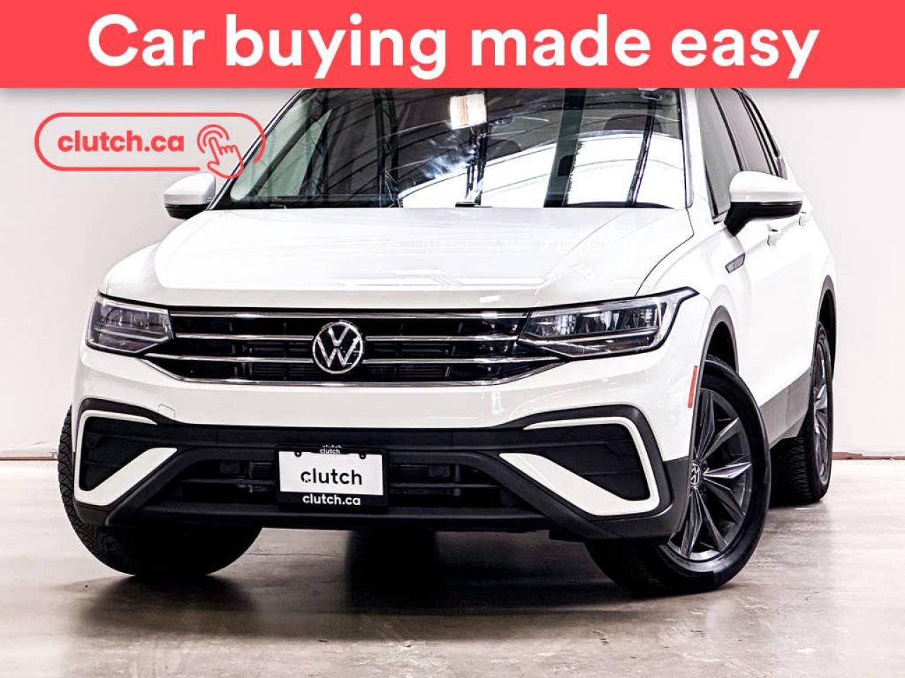 Used 2022 Volkswagen Tiguan Comfortline AWD w/ Apple CarPlay, Heated Front Seats, Rearview Cam for sale in Toronto, ON