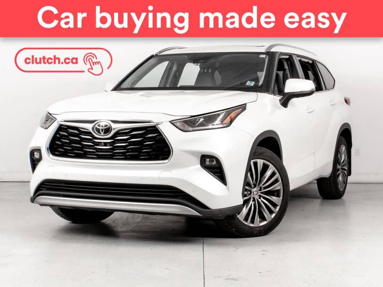 Used 2021 Toyota Highlander Limited AWD w/ Sunroof, Apple CarPlay, Rear View Cam for sale in Bedford, NS