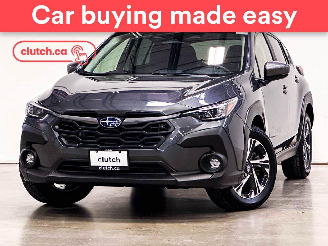 Used 2024 Subaru XV Crosstrek Touring w/ Apple CarPlay, Heated Front Seats, Rearview Cam for sale in Toronto, ON