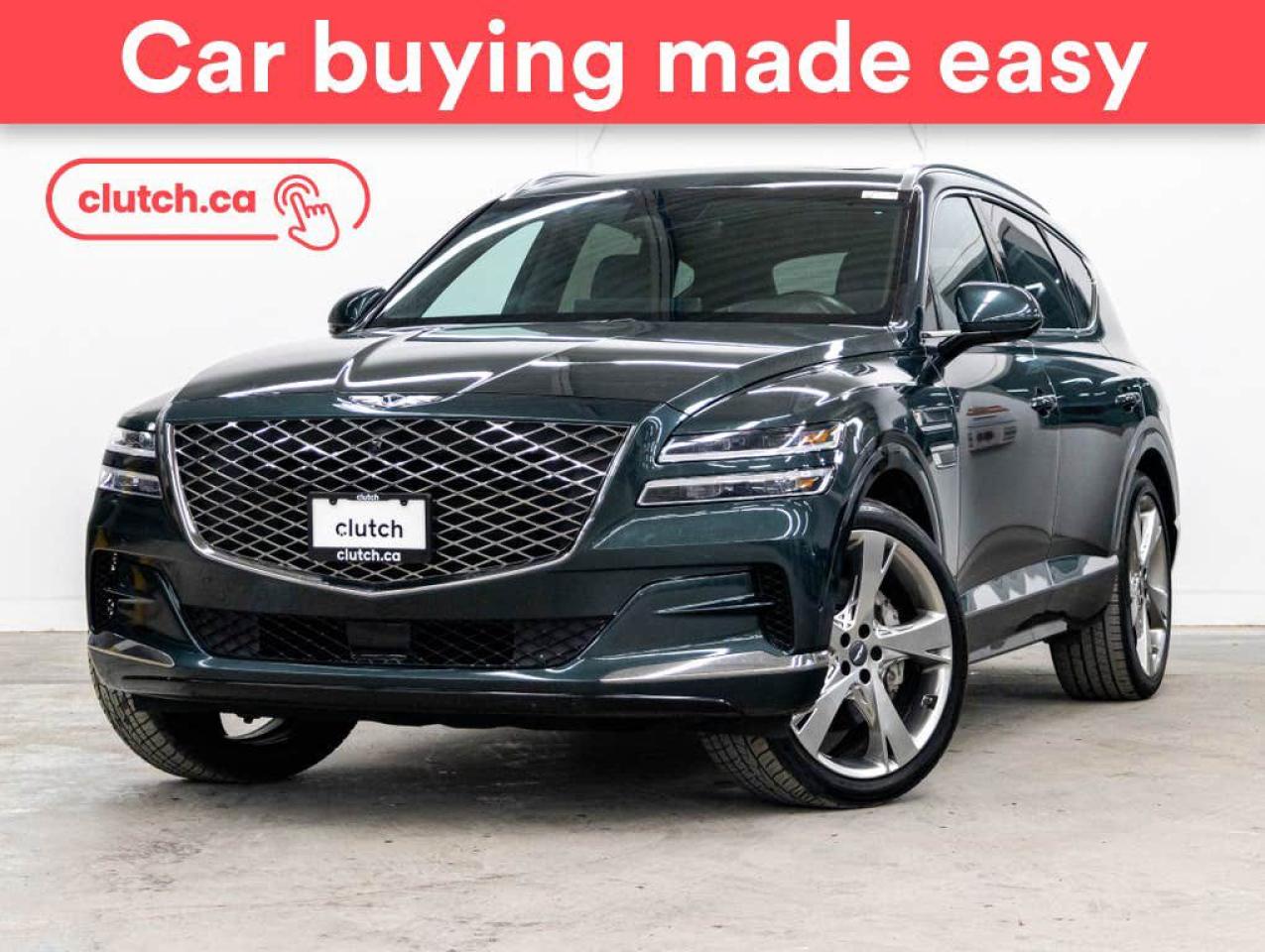 Used 2021 Genesis GV80 3.5T Prestige AWD w/Apple Carplay & Android Auto, Heated Front Seats, Backup Cam for sale in Toronto, ON