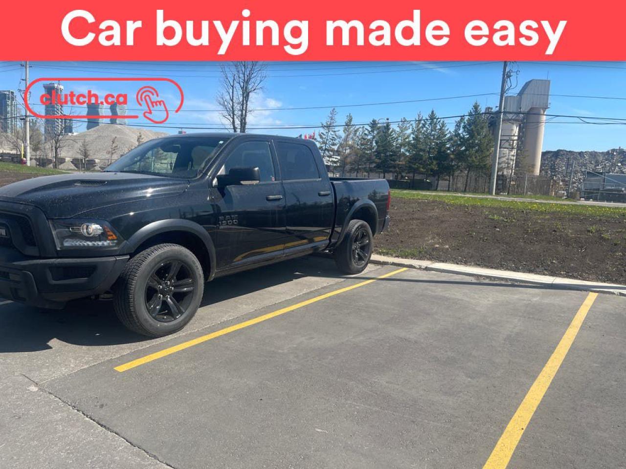 Used 2023 RAM 1500 Classic Warlock Crew Cab 4x4 w/ Apple CarPlay, Rearview Cam, Cruise Control for sale in Toronto, ON