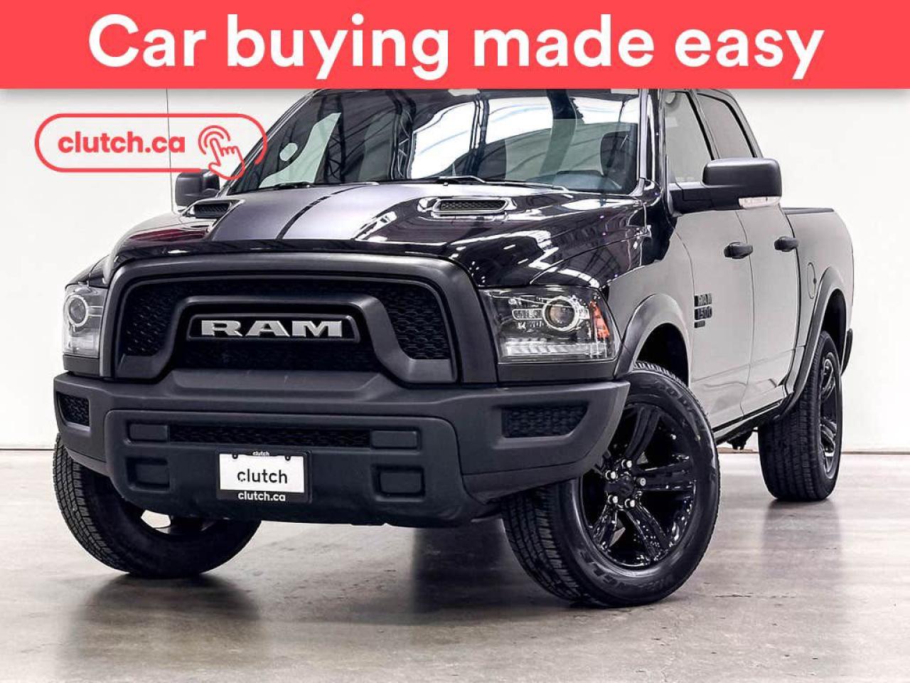 Used 2023 RAM 1500 Classic Warlock Crew Cab 4x4 w/ Apple CarPlay, Rearview Cam, Cruise Control for sale in Toronto, ON