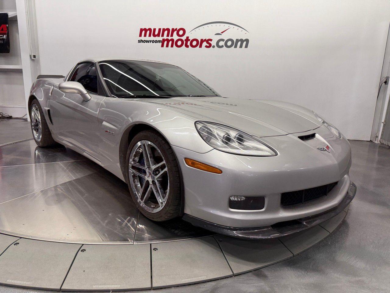 <p>2007 Chevrolet Corvette Z06: A Track-Bred Icon with Everyday Usability</p><p>The 2007 Chevrolet Corvette Z06 stands as a pinnacle of American engineering, blending race-inspired performance with street-friendly comfort. Drawing directly from the Corvette Racing program, the Z06 offers an exhilarating driving experience that rivals many European supercars.</p><p>At the heart of the Z06 lies the formidable 7.0-liter LS7 V8 engine, delivering 505 horsepower at 6,300 rpm and 470 lb-ft of torque at 4,800 rpm. This powerplant propels the Z06 from 0 to 60 mph in a mere 3.7 seconds, with a top speed approaching 198 mph. The engines lightweight components, including titanium connecting rods and intake valves, contribute to its high-revving nature and durability .</p><p>The Z06s performance is further enhanced by its dry-sump oiling system, ensuring consistent lubrication during high-speed corneringa feature derived from endurance racing. Coupled with a 6-speed manual transmission and a 3.42 rear axle ratio, the Z06 delivers power smoothly and efficiently to the rear wheels .</p><p>The Z06s chassis is a marvel of engineering, featuring a hydroformed aluminum frame complemented by magnesium and carbon-fiber components. This construction results in a curb weight of just 3,132 pounds, enhancing agility and responsiveness .</p><p>Braking is handled by a robust system with 6-piston front and 4-piston rear calipers, clamping down on cross-drilled rotors. This setup provides exceptional stopping power, bringing the Z06 to a halt from 60 mph in just 111.3 feet .</p><p>The Z06s exterior design is both functional and aggressive. Aerodynamic elements, such as a front splitter, rear spoiler, and widened fenders, were developed in conjunction with the Le Mans-winning C6.R race car. These features not only enhance high-speed stability but also contribute to the Z06s distinctive appearance .</p><p>Inside, the Z06 offers a driver-focused cockpit with bolstered leather seats, a leather-wrapped steering wheel, and a head-up display that projects vital information onto the windshield. Standard amenities include dual-zone automatic climate control, power accessories, and a premium audio system. The 2LZ Equipment Group adds features like heated seats, a power telescoping steering column, and a Bose 7-speaker sound system .</p><p>The 2007 Chevrolet Corvette Z06 is a testament to the fusion of race-bred performance and everyday drivability. Its powerful LS7 engine, lightweight construction, and advanced aerodynamics make it a formidable contender on both the track and the street. For enthusiasts seeking an American supercar experience, the Z06 delivers unmatched value and performance.</p><p>Check us out on youtube: click here</p><p>Like us on Facebook: <a href=https://www.facebook.com/munromotors/ rel=nofollow>https://www.facebook.com/munromotors/</a></p><p>We are located in Brantford, Ontario; Telephone City and the hometown of hockey legend Wayne Gretzky. Formerly located in St. George, Ontario for ten years, we are still east of London, south of Cambridge, and west of Hamilton. In order to get our customers to come here, we have to have great prices and then when you get here, we have to have a great car in order to earn your business.</p><p>Our business hours are Monday to Friday 10am to 5pm. We are closed on Saturdays and Sundays.</p><p>At Munro Motors, we find unique vehicles and post our entire stock online in order to ensure that our vehicles find their happy home.</p><p>To ensure our customers can get what they've always wanted, we offer financing services through TD Auto Finance, Desjardins, CIBC Auto Finance and Independent Leasing Companies on vehicles that are less than ten model years old and boats that are less than twenty-five model years old.</p><p>We also offer warranty products through Lubrico and GVC warranties to ensure that your mechanical baby stays in tip-top condition.</p><p>All of our vehicles are hand-picked by the very knowledgeable owner, Andy Munro, who has been connecting people to their dreams for many years.</p><p><a href=http://Munromotors.com rel=nofollow>Munromotors.com</a></p><p>Email: sales@munromotors.com</p><p>Most of our vehicles are already reconditioned, saftied, etested and ready to drive home with you.</p><p>Delivery is available. Ask for details</p><p>All prices are subject to HST and licensing, no hidden fees.</p><p>Financing is available for good credit and bruised credit. OAC as low as 7.99% for well qualified applicants. Ask us for details</p><p></p>