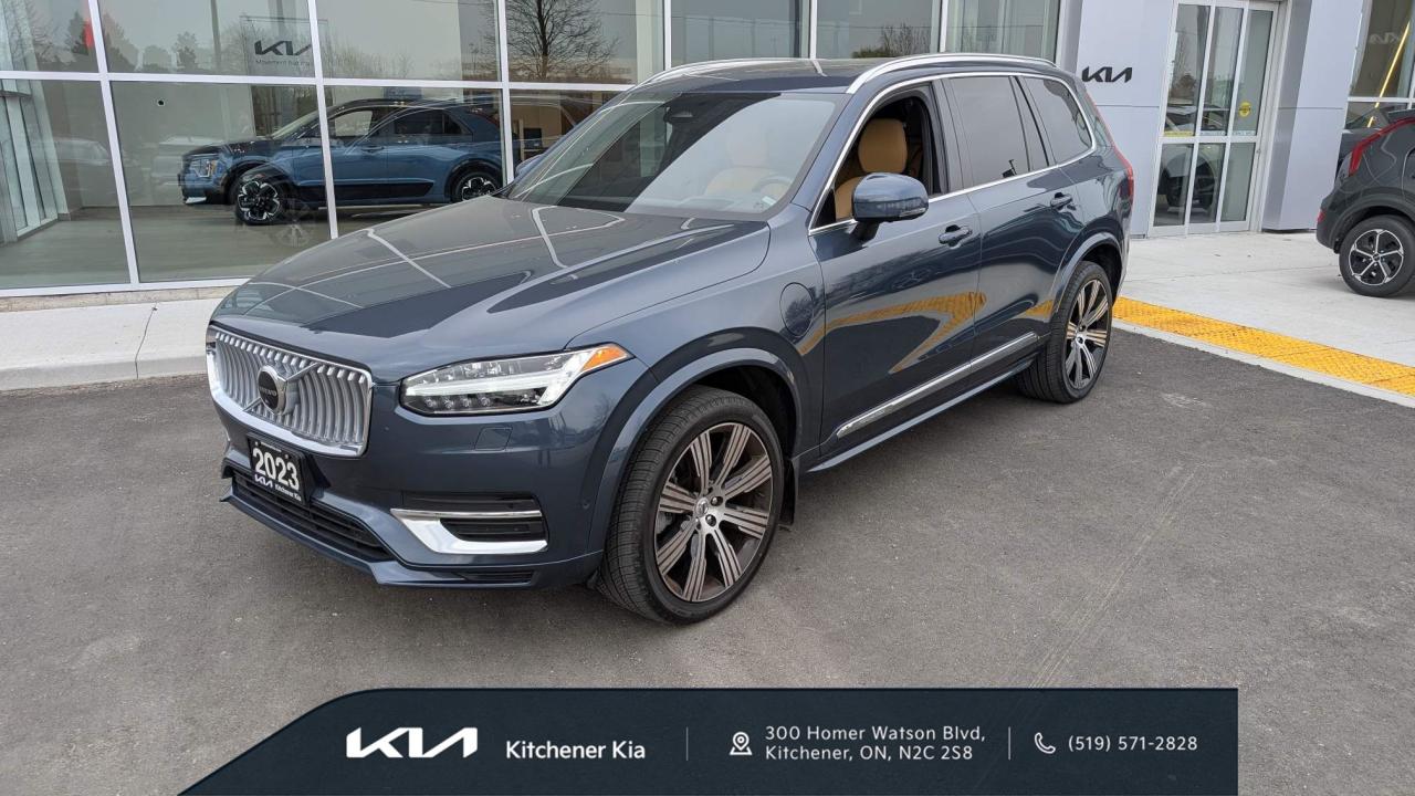 Used 2023 Volvo XC90 Recharge Plug-In Hybrid T8 Ultimate Bright Theme Fully Loaded, Rates start @ 6.25% APR for sale in Kitchener, ON