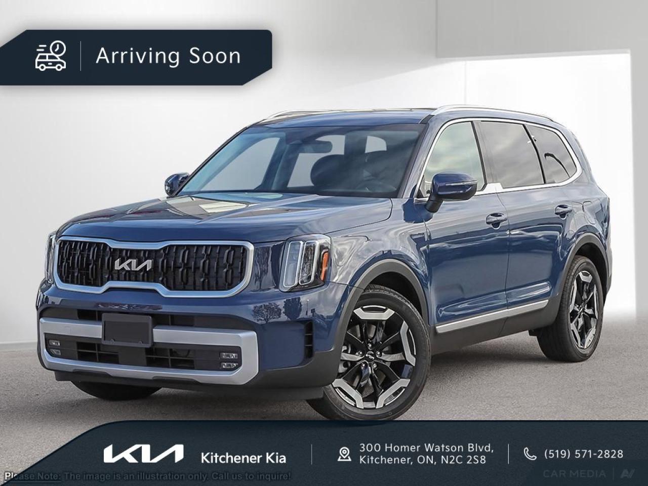 New 2025 Kia Telluride EX INCOMING for sale in Kitchener, ON
