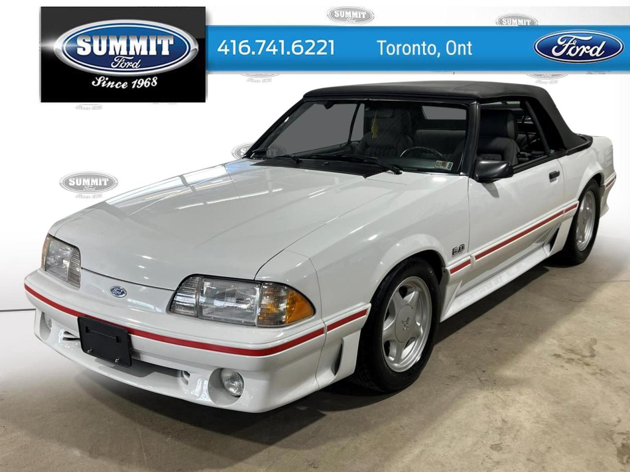 Used 1988 Ford Mustang GT | Low KM | Automatic | Convertible for sale in Etobicoke, ON
