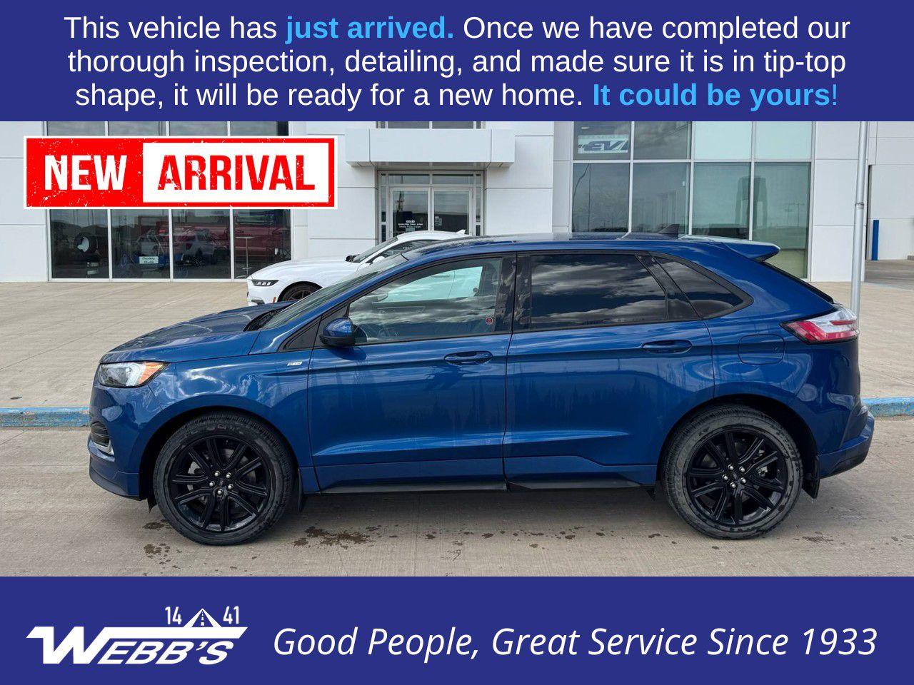 Used 2021 Ford Edge ST LINE AWD for sale in Wainwright, AB