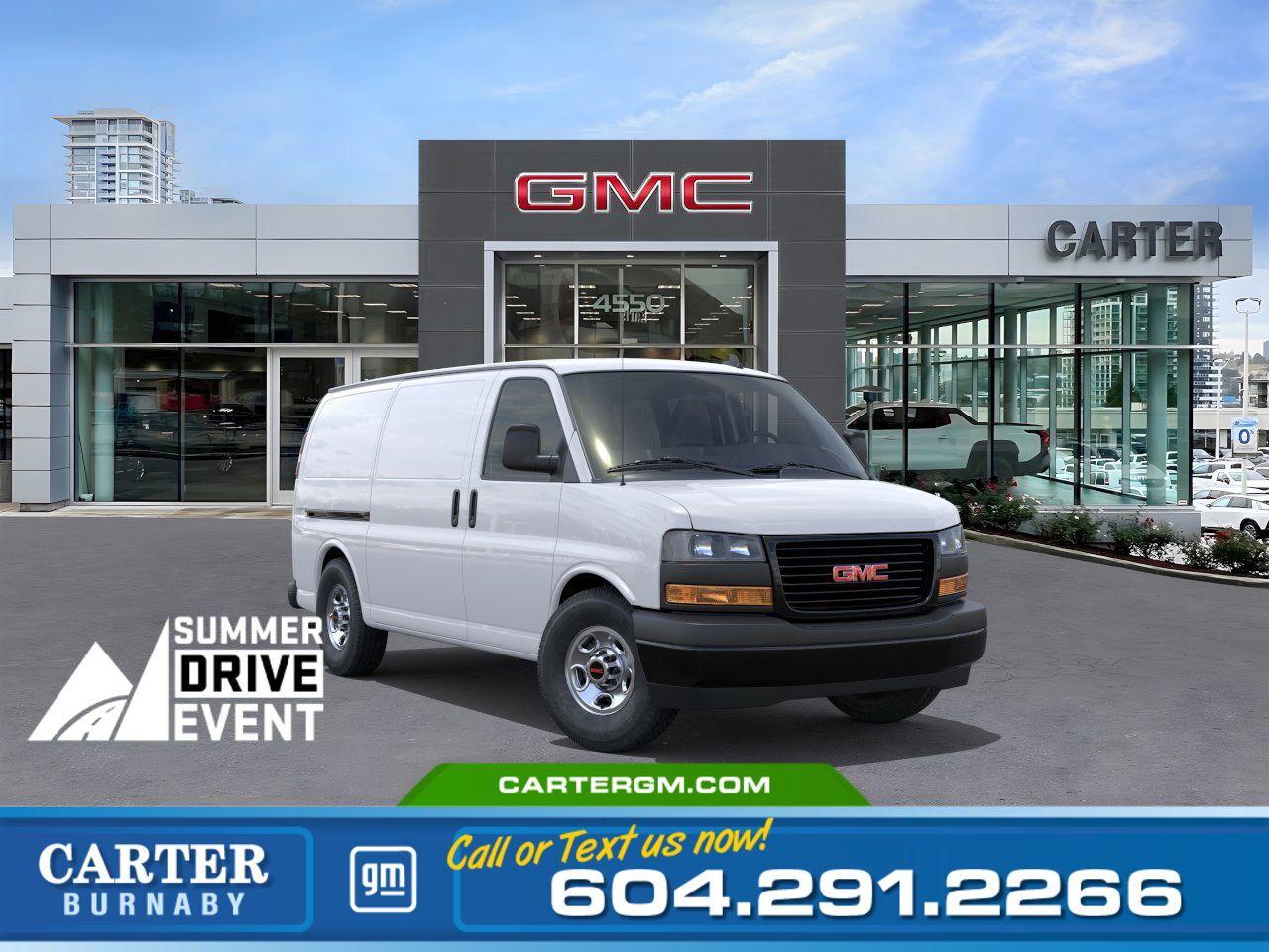 New 2025 GMC Savana Cargo Van for sale in Burnaby, BC