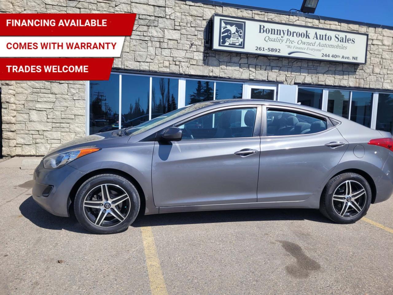 Used 2013 Hyundai Elantra 4dr Sdn Auto GL/BLUETOOTH/HEATED SEATS for sale in Calgary, AB