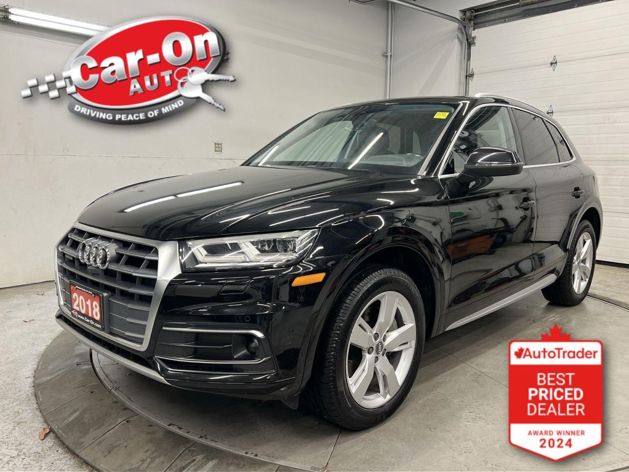 Used 2018 Audi Q5 TECHNIK ALL-WHEEL DRIVE|ONLY 95,000KMS|HTD LEATHER for sale in Ottawa, ON