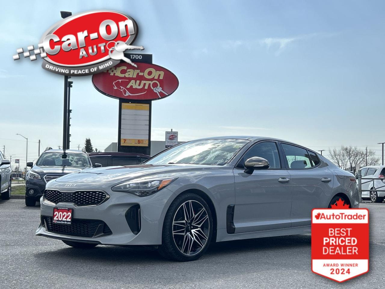 Used 2022 Kia Stinger GT LIMITED|368HP TWIN TURBO V6|LEATHER|SUNROOF|NAV for sale in Ottawa, ON