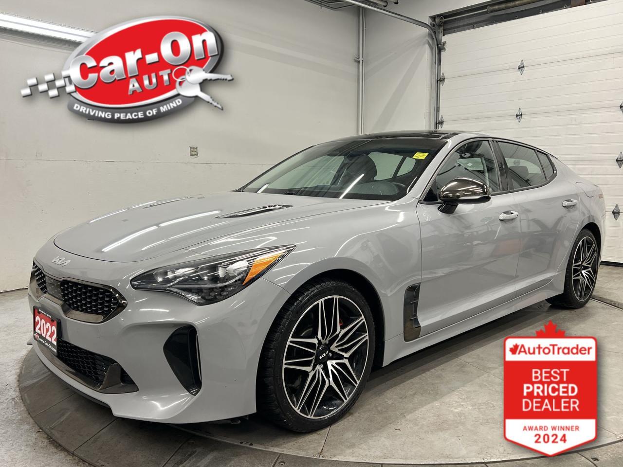 Used 2022 Kia Stinger GT LIMITED AWD|368HP TWIN TURBO V6|LEATHER|SUNROOF for sale in Ottawa, ON