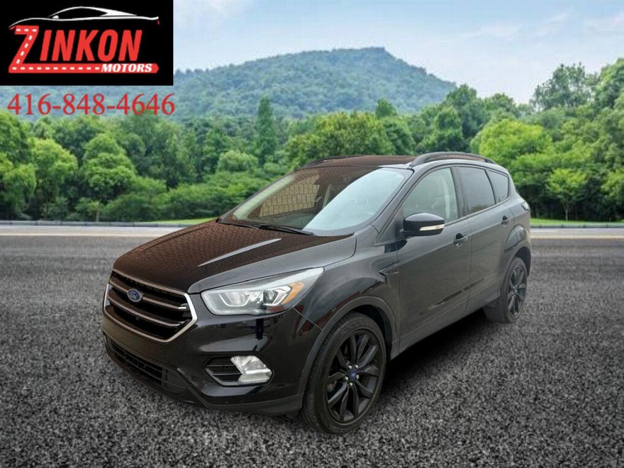 2017 Ford Escape TITANIUM | 4WD | CLEAN CARFAX | TWO-TONE SEATS | NAVI | PANO ROOF | BLUETOOTH | BACK-UP CAM |