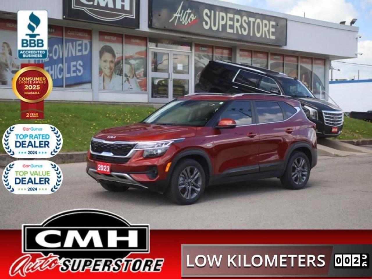 2023 Kia Seltos EX  **LOW KMS - LEATHER - SUNROOF**