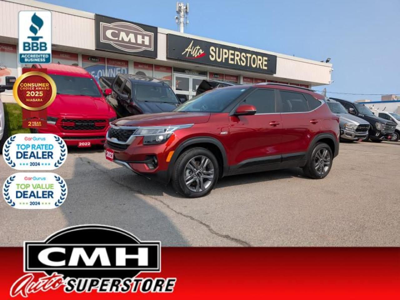 2023 Kia Seltos EX  **LOW KMS - LEATHER - SUNROOF**