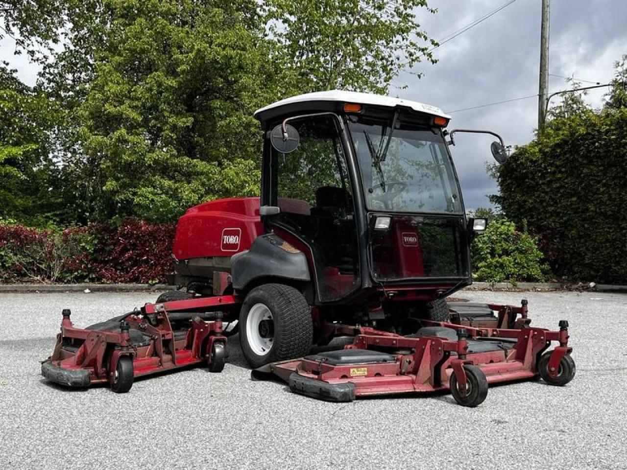 Used 2012 TORO Groundsmaster 5910 4WD Enclosed Mower Diesel 4WD for sale in Burnaby, BC