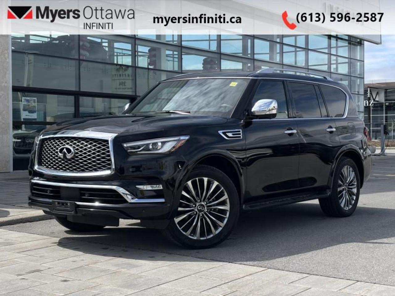 Used 2021 Infiniti QX80 ProActive 8 Passenger  - Leather Seats for sale in Ottawa, ON