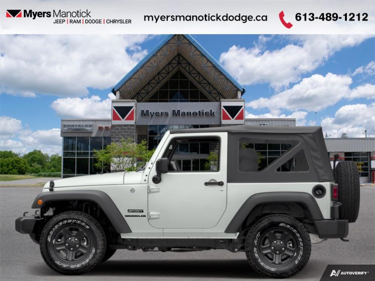 Used 2017 Jeep Wrangler Willys Wheeler  - Bluetooth for sale in Ottawa, ON