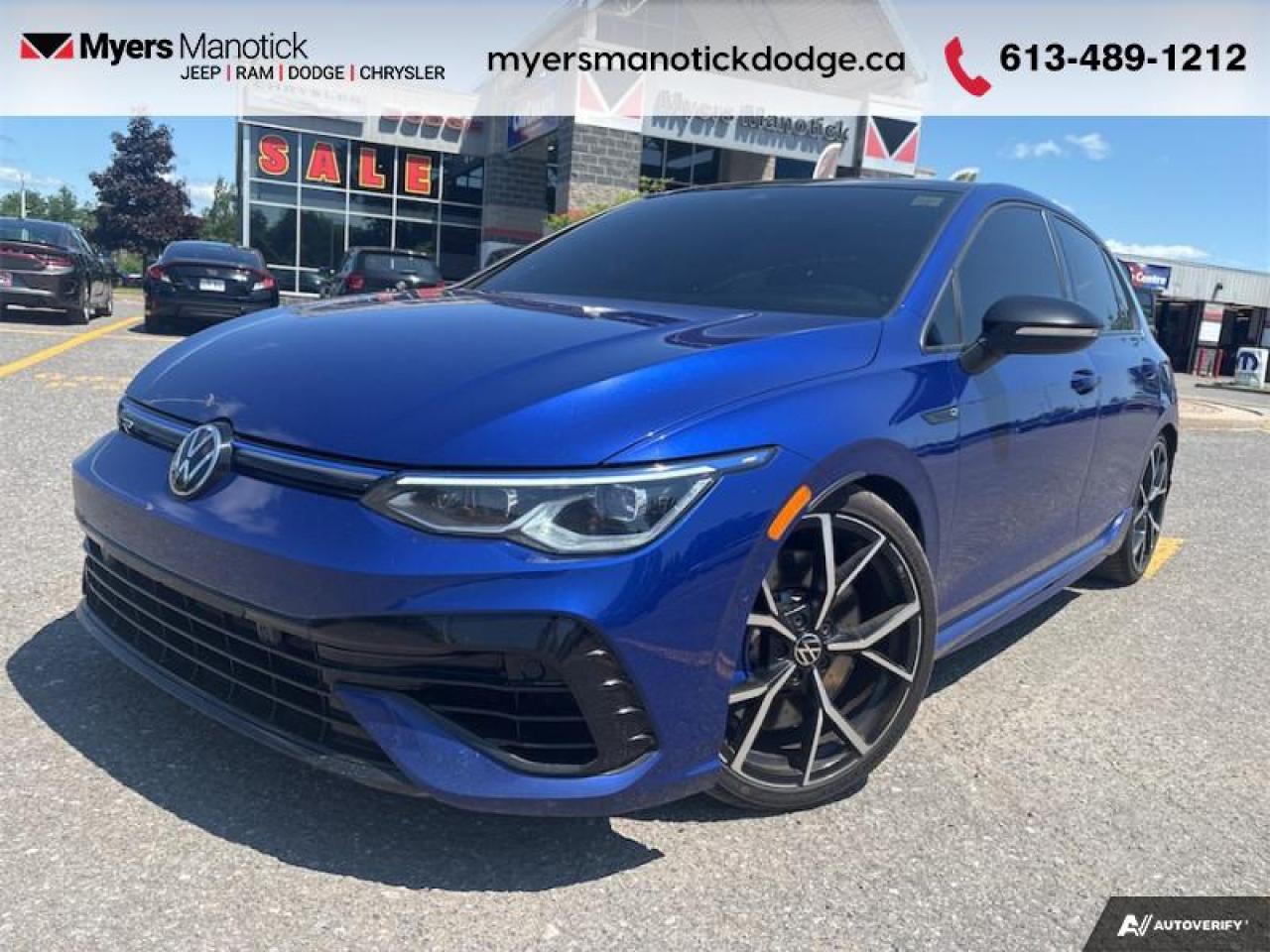 Used 2022 Volkswagen Golf R DSG  - Leather Seats -  Cooled Seats for sale in Ottawa, ON