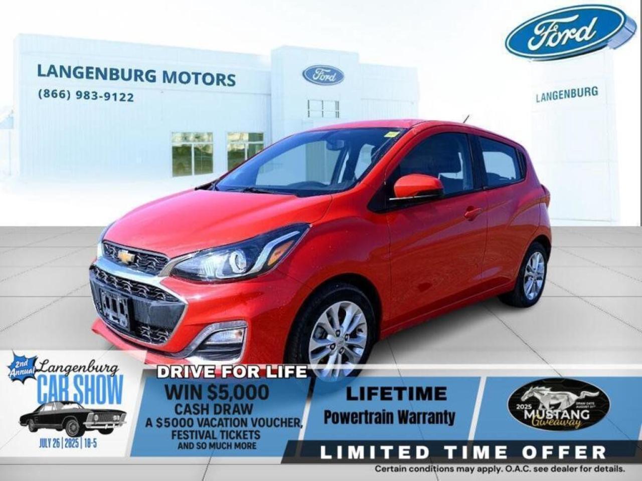 Used 2022 Chevrolet Spark 4dr HB CVT 1LT for sale in Langenburg, SK