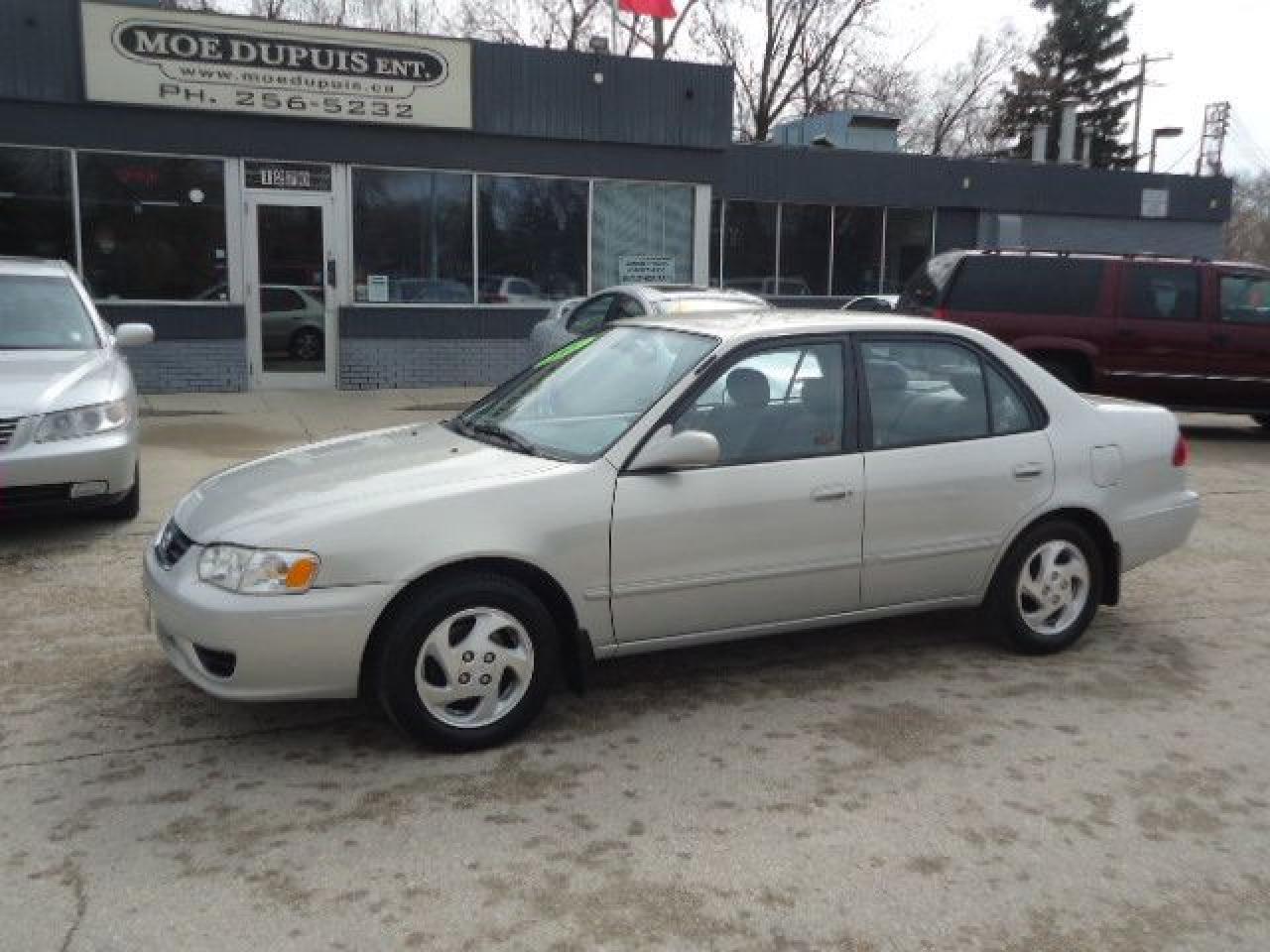 Used 2001 Toyota Corolla LE  RUST FREE !! ORIGINALLY FROM WEST COAST!! for sale in Winnipeg, MB