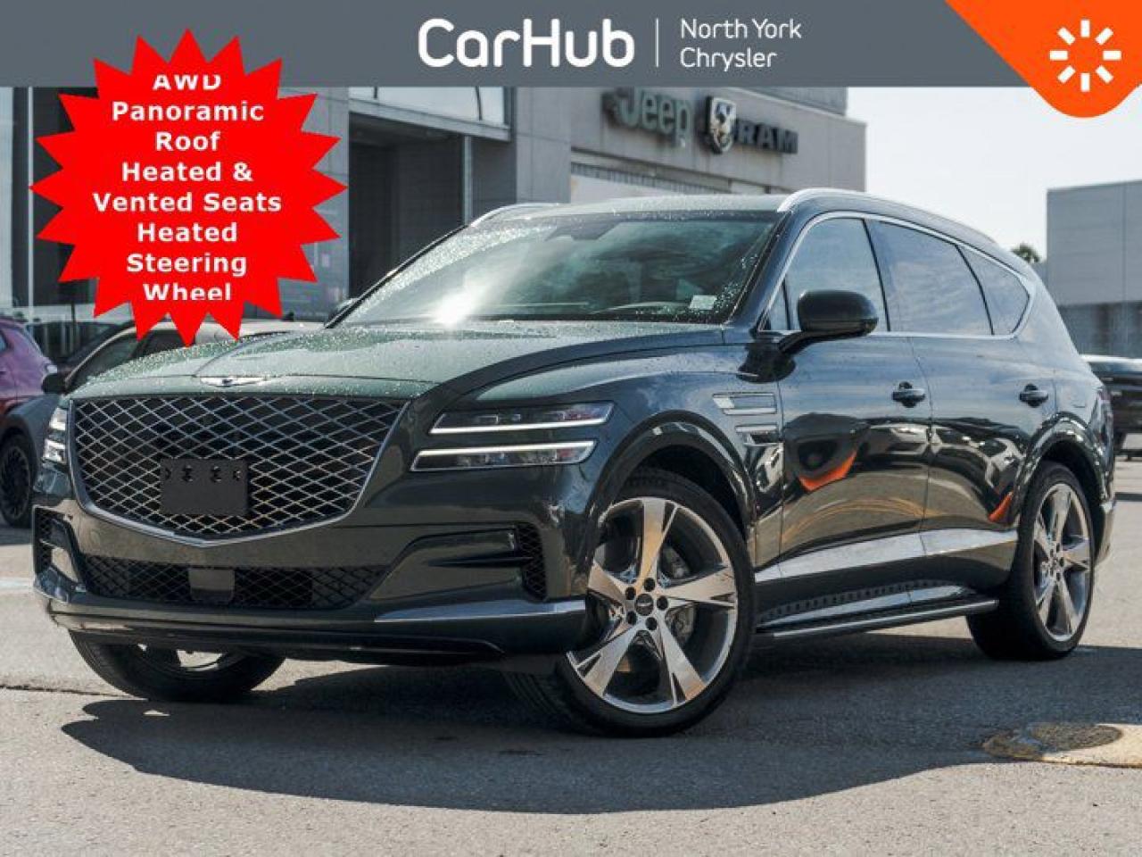 Used 2021 Genesis GV80 3.5T Prestige AWD Panoroof Heated Vented Seats Heated Steering Wheel for sale in Thornhill, ON