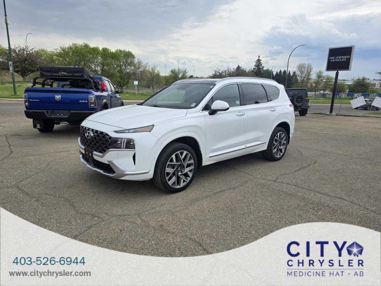 Used 2022 Hyundai Santa Fe ULTIMATE CALLIGRAPHY AWD for sale in Medicine Hat, AB