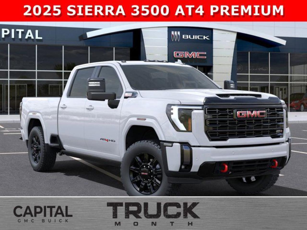 New 2025 GMC Sierra 3500 HD Crew Cab AT4 for sale in Edmonton, AB