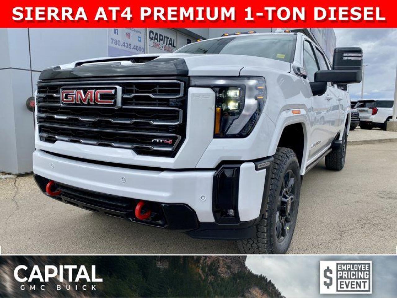 New 2025 GMC Sierra 3500 HD Crew Cab AT4 for sale in Edmonton, AB