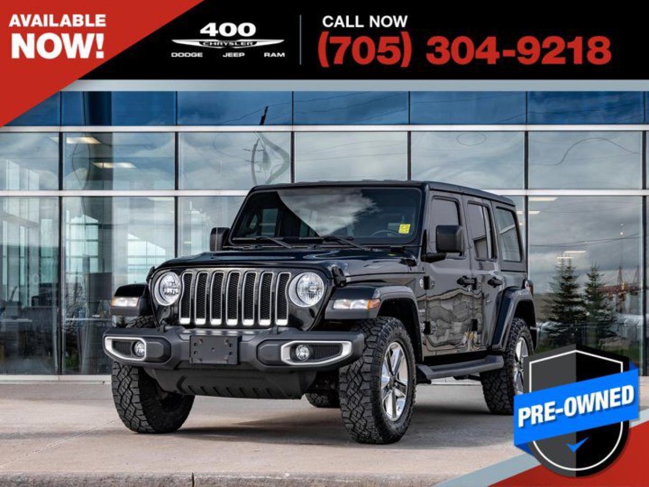 Used 2018 Jeep Wrangler Unlimited Sahara for sale in Innisfil, ON