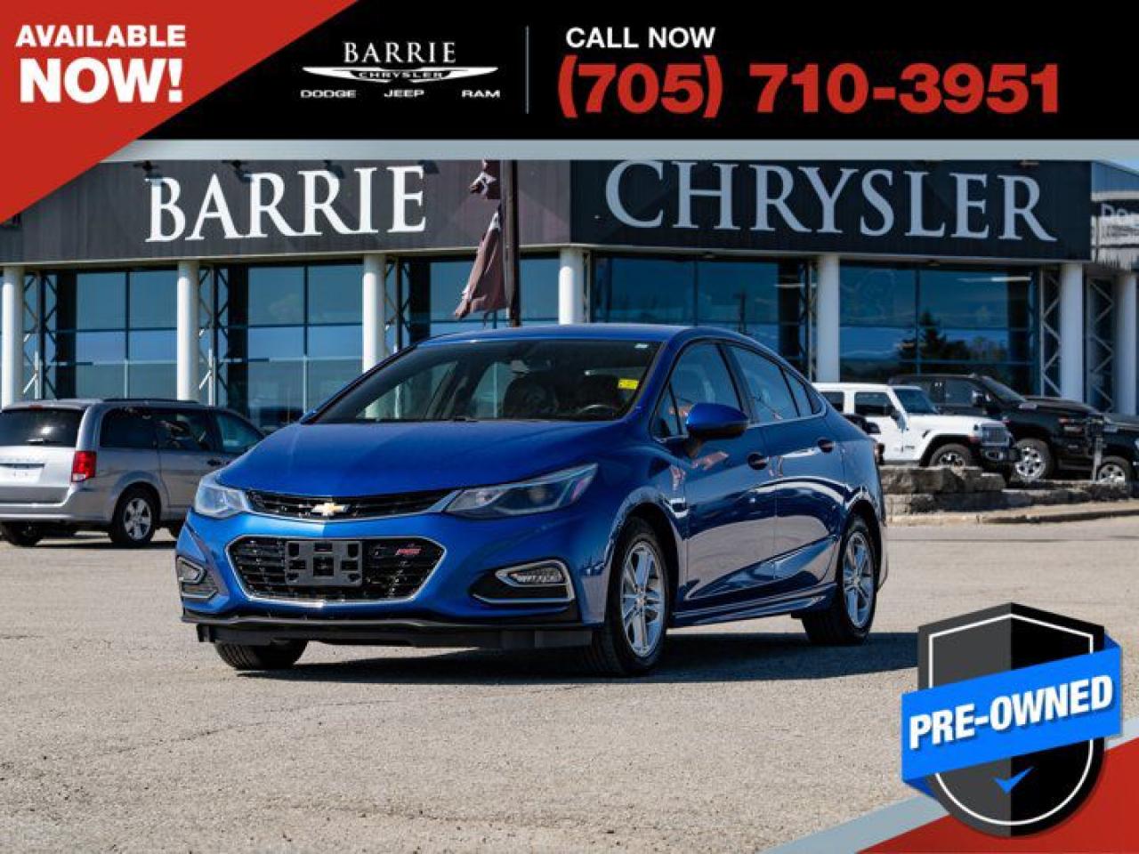 Used 2017 Chevrolet Cruze LT for sale in Barrie, ON