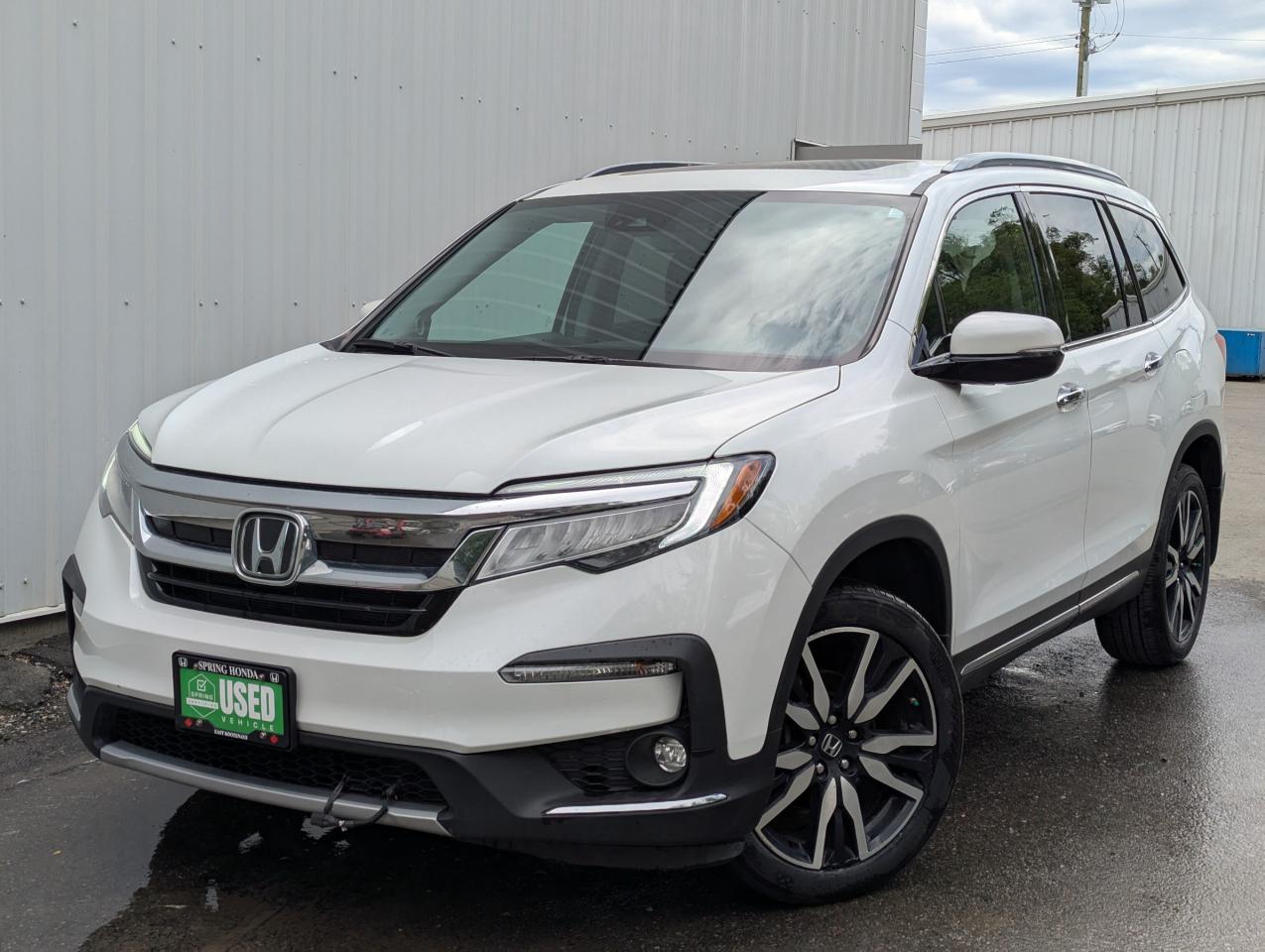 Used 2020 Honda Pilot Touring 7P $284 BI-WEEKLY - EXTENDED WARRANTY, SMOKE-FREE, ONE OWNER, LOCAL TRADE for sale in Cranbrook, BC