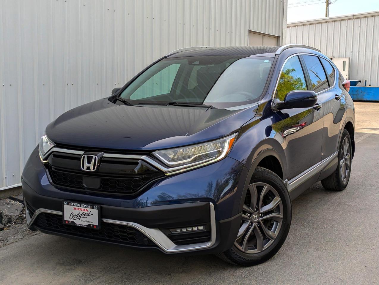 Used 2021 Honda CR-V Touring $262 BI-WEEKLY - NO REPORTED ACCIDENTS, EXTENDED WARRANTY, SMOKE-FREE, GREAT ON GAS for sale in Cranbrook, BC