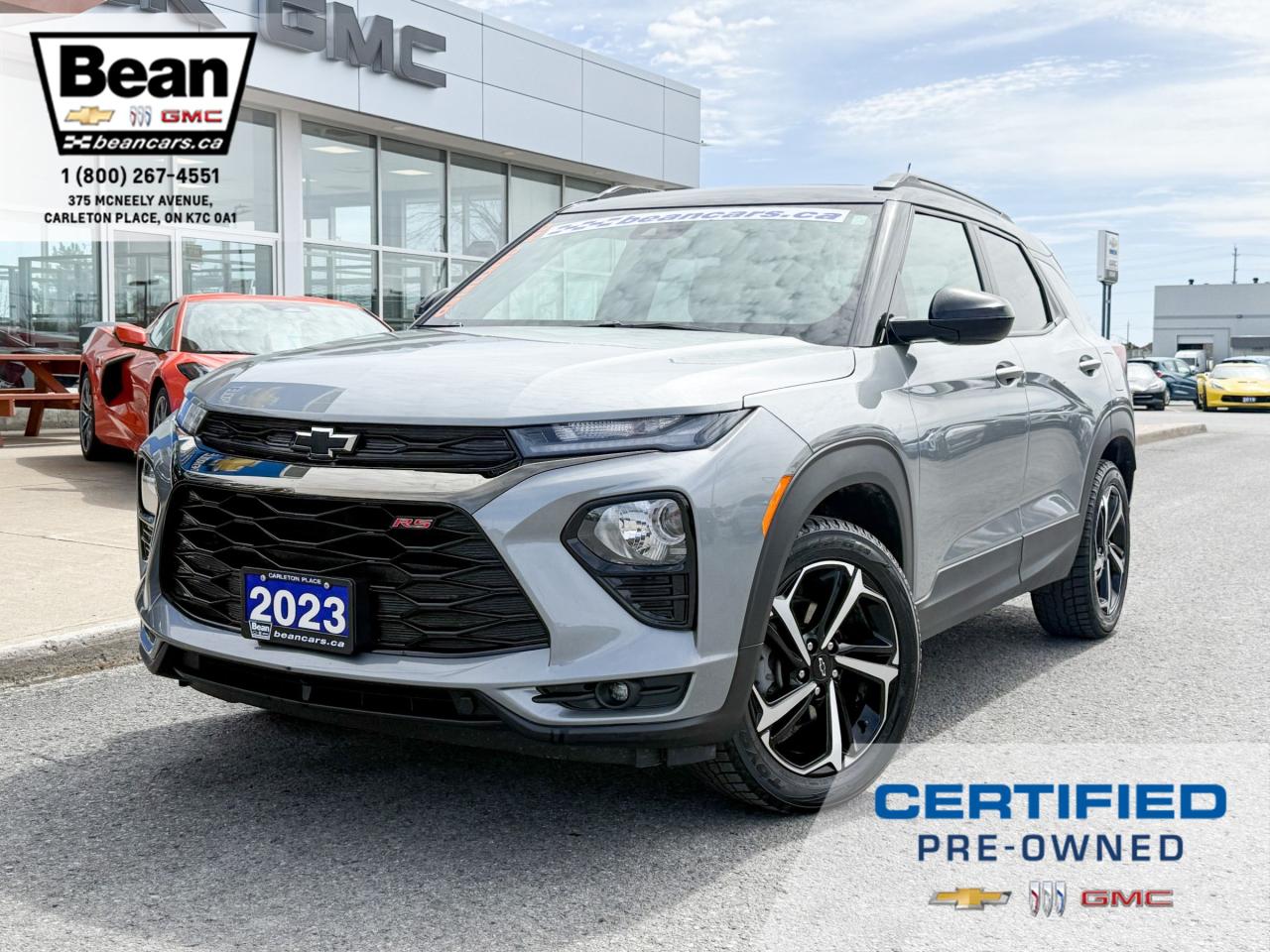 Used 2023 Chevrolet TrailBlazer 1.3L 3CYL TURBO, RS AWD, DUAL PANE PANORMAIC SUNROOF, BOSE PREMIUM SOUND SYSTEM, HEATED FRONT SEATS, HEATED STEERING WHEEL, 18
