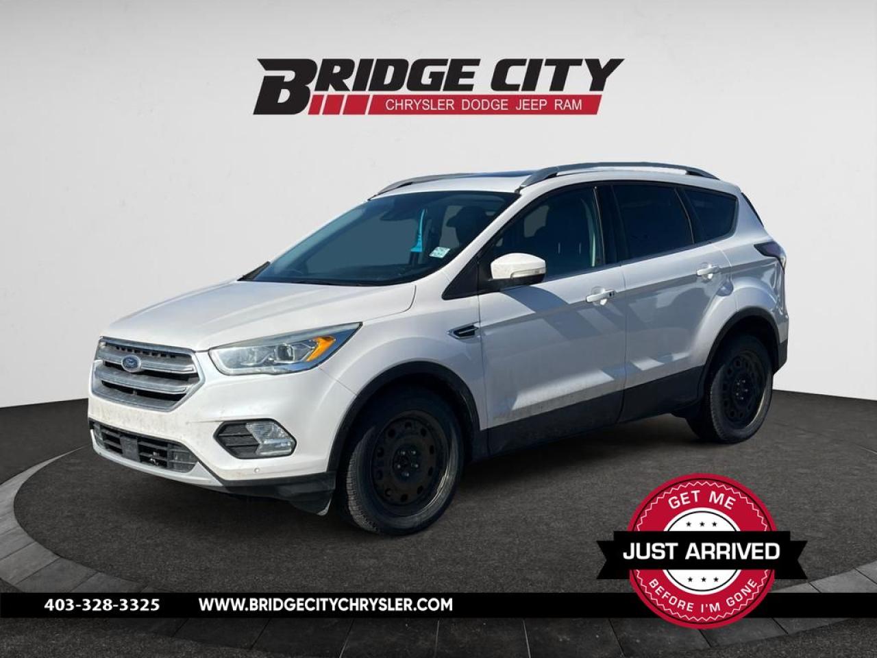 Used 2017 Ford Escape Titanium Leather - Heated Seats - AWD - Blind Spot - 2nd set of wheels included for sale in Lethbridge, AB