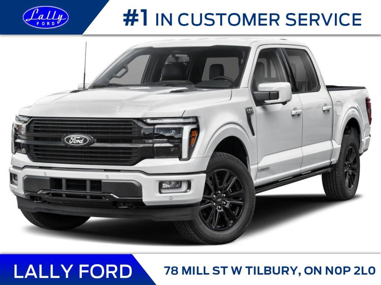 New 2025 Ford F-150 PLATINUM for sale in Tilbury, ON
