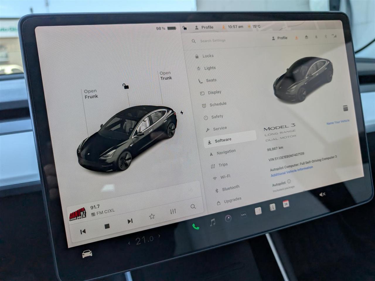 2019 Tesla Model 3 LONG RANGE AWD - WHITE INTERIOR - DUAL MOTOR
