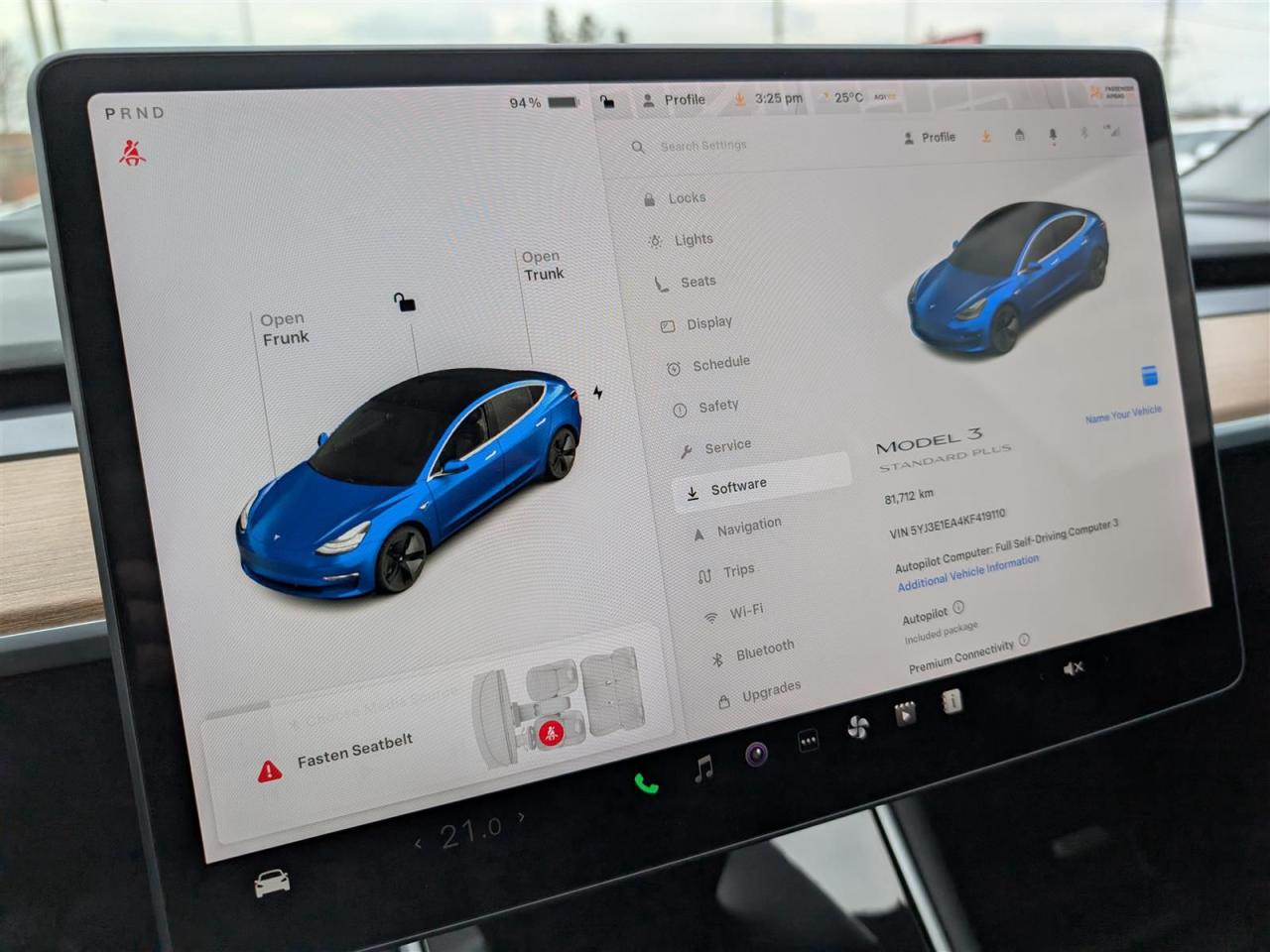 2019 Tesla Model 3 STANDARD RANGE PLUS