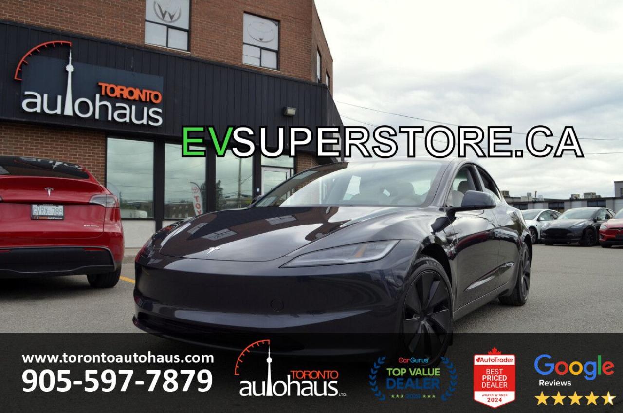 Used 2025 Tesla Model 3 LR AWD WHITE INTERIOR for sale in Concord, ON