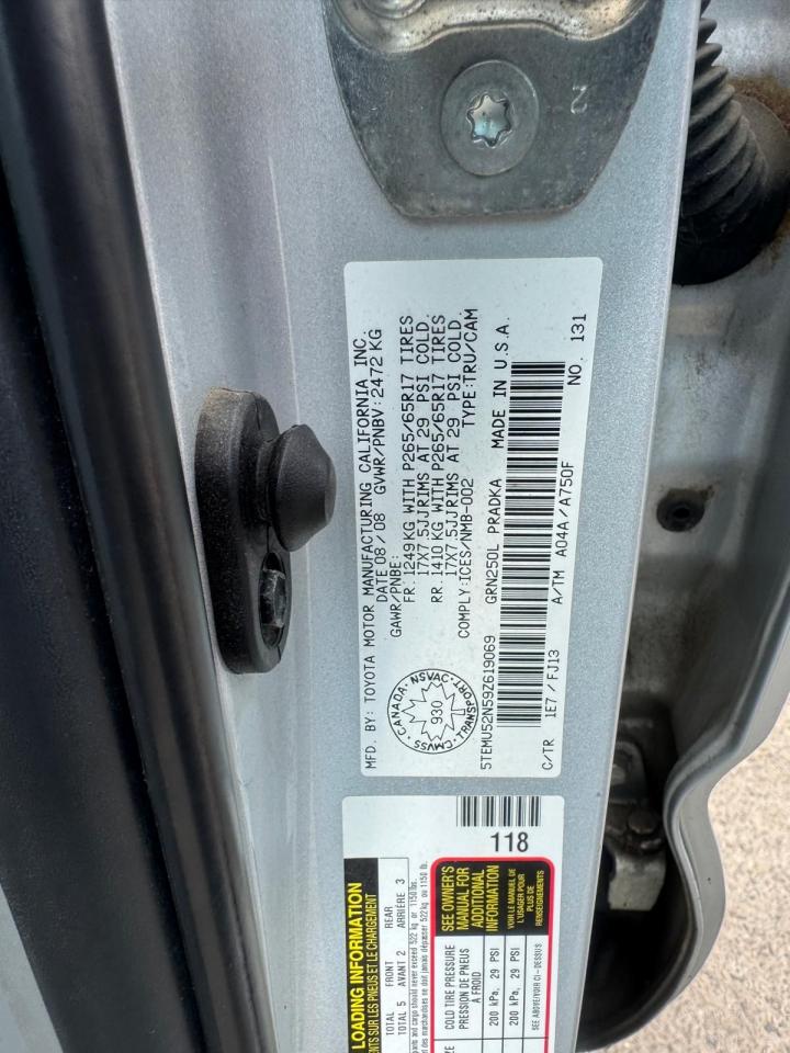 2009 Toyota Tacoma TRD, UNDERCOATED,  WELL MAINTAINED, NO ACCIDENTS - Photo #16