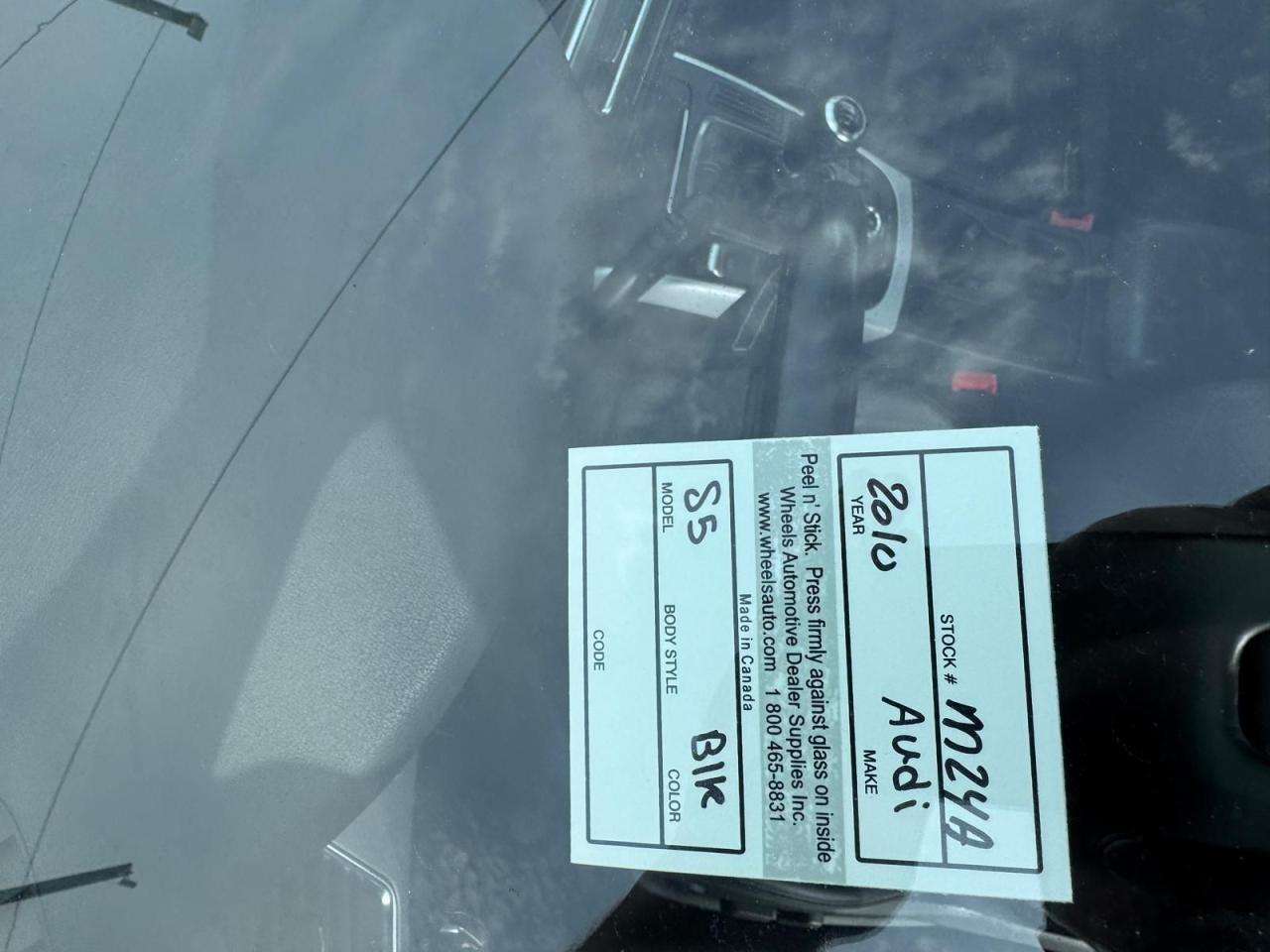 2010 Audi S5 4.2L V8, 6 SPEED MANUAL, ONLY 183KMS, CERTIFIED - Photo #9