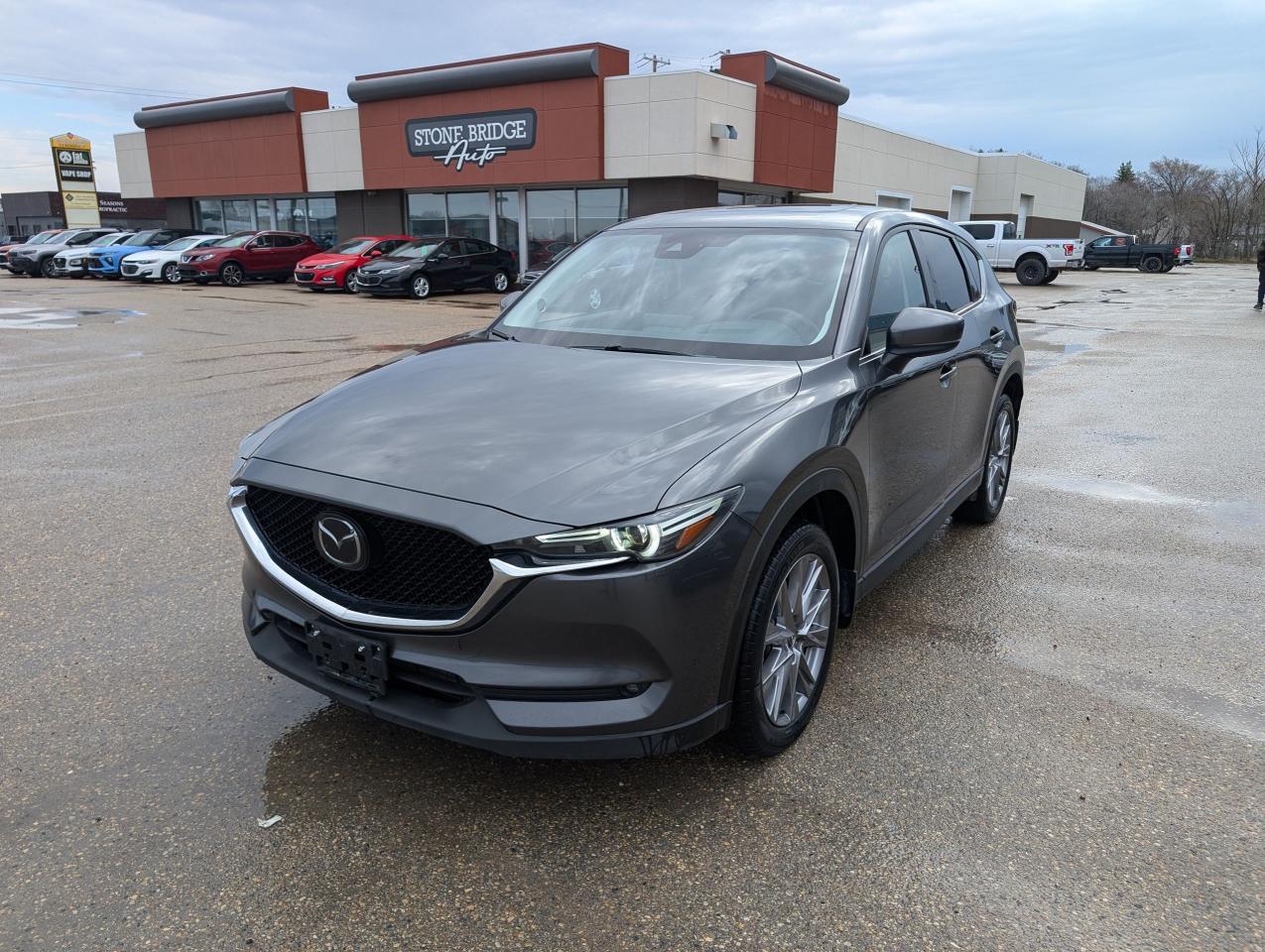 Used 2021 Mazda CX-5 GT w/Turbo | HUD | Adaptive Cruise | NAV for sale in Steinbach, MB
