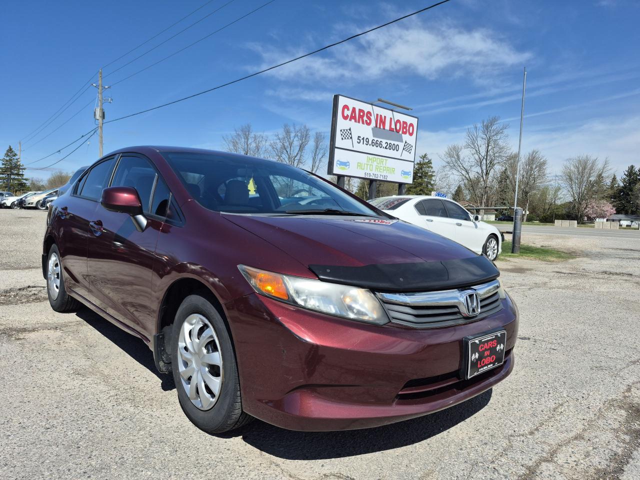 Used 2012 Honda Civic Automatic + Certified! for sale in Komoka, ON