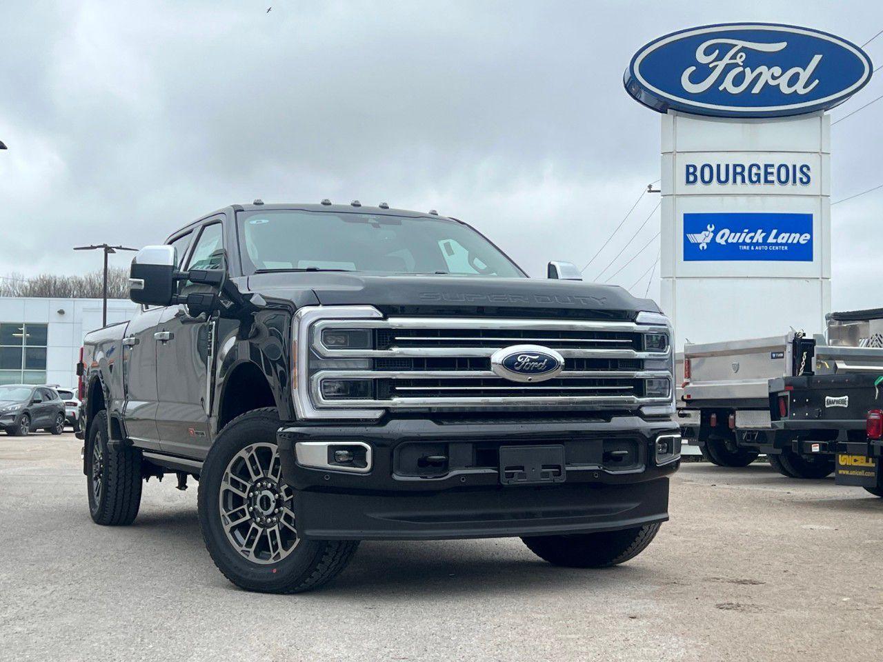 New 2025 Ford F-350 Super Duty SRW PLATINUM 4WD CREW CAB 6.75' BOX for sale in Midland, ON